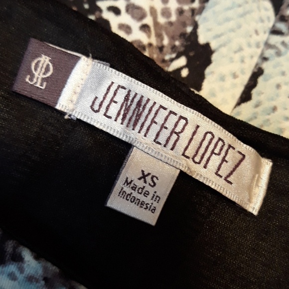 Jennifer Lopez Snake Skin Bodycon Dress - Picture 4 of 4